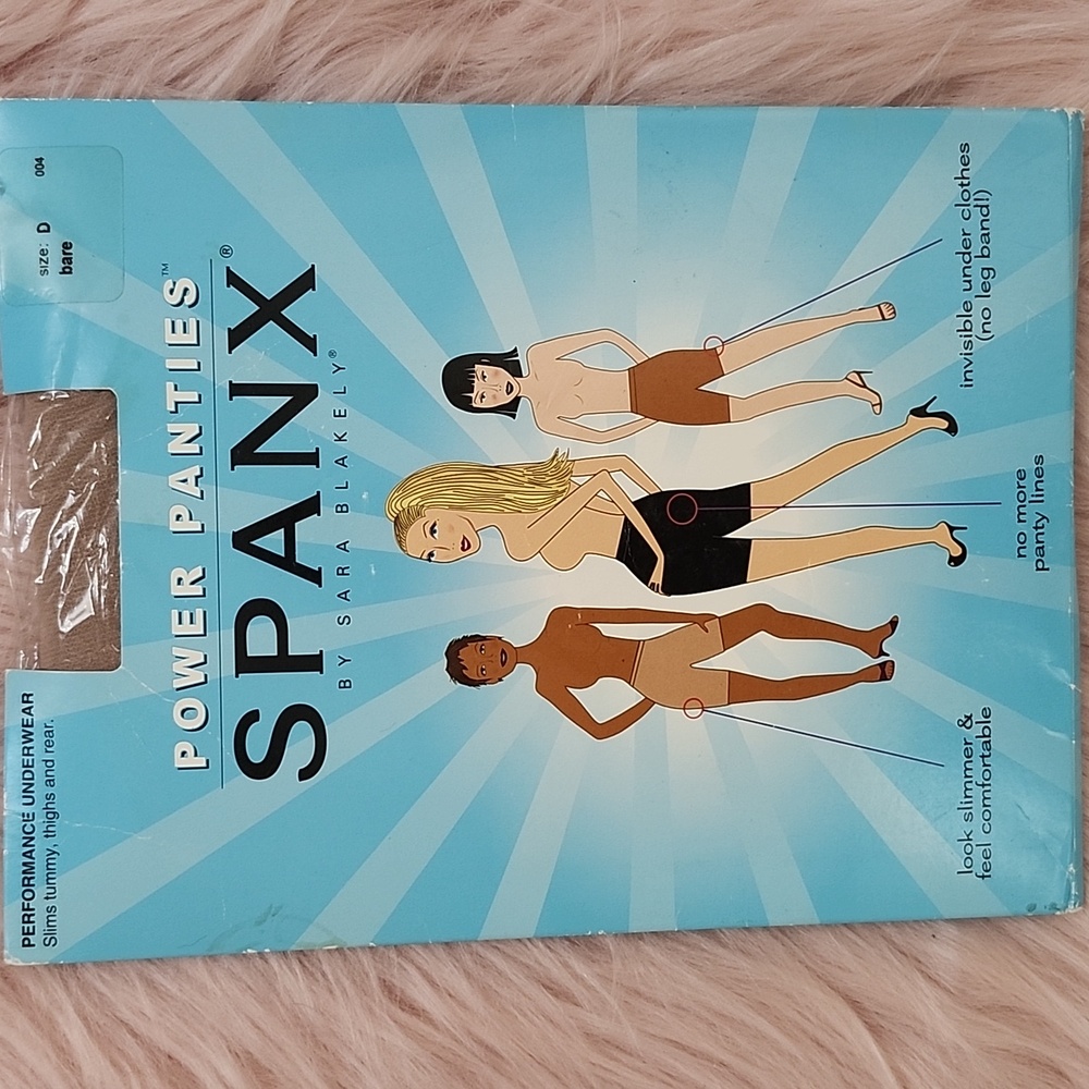 BRAND NEW SPANX POWER PANTIES PERFORMANCE UNDERWEAR-D